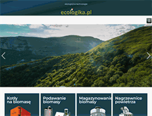 Tablet Screenshot of ecologika.pl